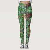 Realme van het Groene Man Leggings (Voorkant)