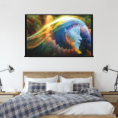 Realms of Dreams Codes van Kleur Canvas Muur Kunst (Insitu (Slaapkamer))