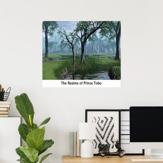 Realms of Prince Tobo Poster (Thuiskantoor)