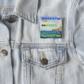 RealNegril pin Vierkante Button 5,1 Cm (In situ)