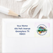 Realtor Agent Real Estate Agency en Business Name Etiket (Insitu)