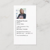 Realtor Brick Townhouse Foto Visitekaartje (Achterkant)
