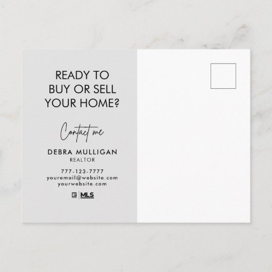 Realtor Briefkaart - Estate Spring Marketing (Achterkant)