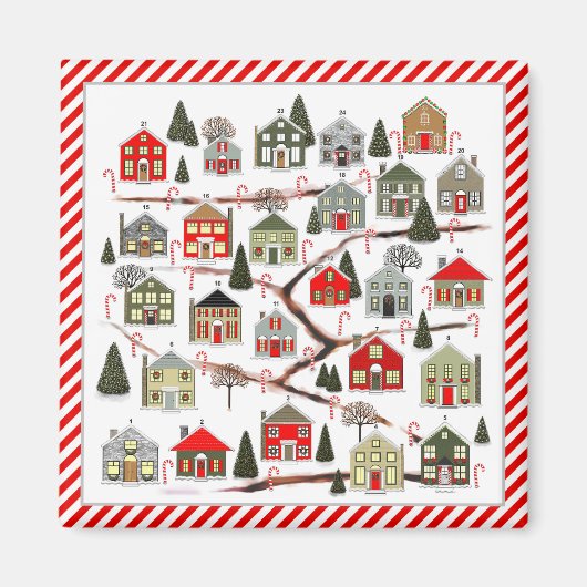Realtor Christmas Countdown Magneet (Voorkant)