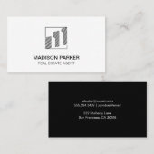 Realtor | Commerciële particuliere eigendommen Visitekaartje (Voorkant / Achterkant)