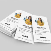 Realtor Custom Photo Uw Logo-Visitekaartje toevoeg Visitekaartje