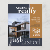 Realtor Flyer voor onroerend goed (Voorkant)