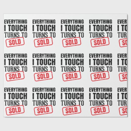 Realtor Funny Mug Cadeaupapier (Vlak)