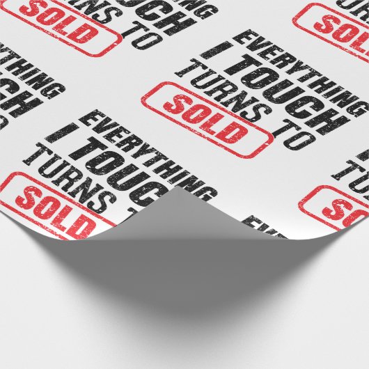 Realtor Funny Mug Cadeaupapier (Hoek)