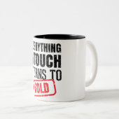 Realtor Funny Mug Tweekleurige Koffiemok (Voorkant rechts)