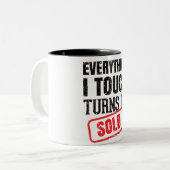 Realtor Funny Mug Tweekleurige Koffiemok (Voorkant links)