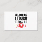 Realtor Funny Mug Visitekaartje (Voorkant)