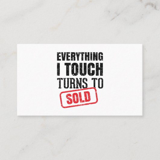 Realtor Funny Mug Visitekaartje (Voorkant)