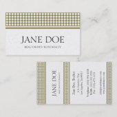 Realtor Golden Dot Design Visitekaartje (Voorkant / Achterkant)