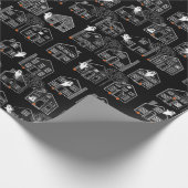 Realtor Halloween Cadeaupapier (Hoek)