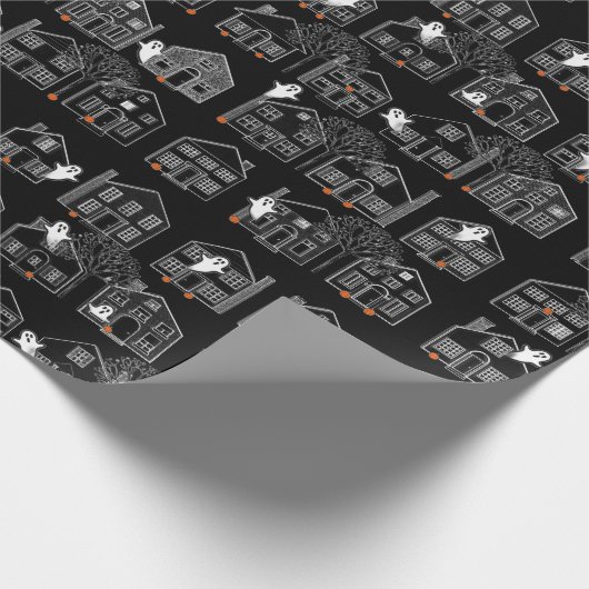 Realtor Halloween Cadeaupapier (Hoek)