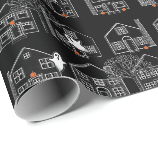 Realtor Halloween Cadeaupapier (Rol Hoek)