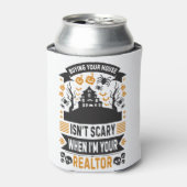 Realtor Halloween - makelaar in onroerend goed Blikjeskoeler (Blikje Voorkant)