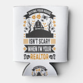 Realtor Halloween - makelaar in onroerend goed Blikjeskoeler (Voorkant)