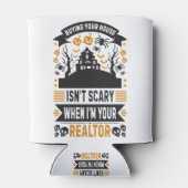 Realtor Halloween - makelaar in onroerend goed Blikjeskoeler (Achterkant)