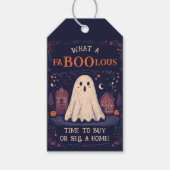 Realtor Halloween Pop By Tag Cadeaulabel (Voorkant)