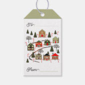 Realtor Holiday Gift Labels Cadeaulabel (Voorkant)
