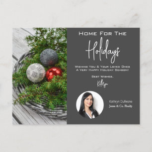 Realtor Holiday Greetings Briefkaart