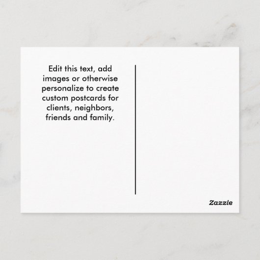 Realtor Holiday-kaarten Briefkaart (Achterkant)