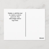 Realtor Holiday-kaarten Briefkaart (Achterkant)