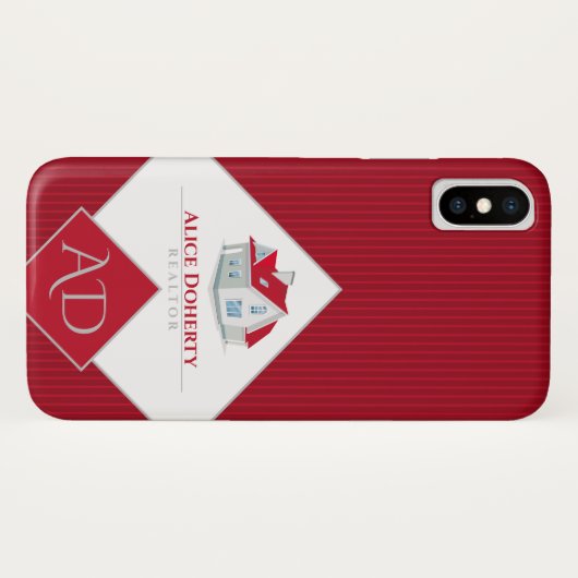 Realtor Home Case-Mate iPhone Case (Achterkant (horizontaal))