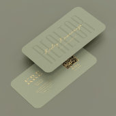 Realtor Hypotheek Adviseur Modern Sage Visitekaartje