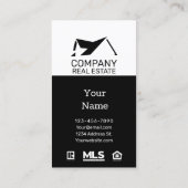 Realtor in de deur | Aangepast Visitekaartje (Achterkant)