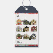 Realtor-kerstcadeautags Cadeaulabel (Voorkant)