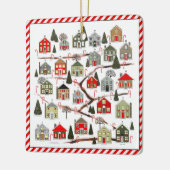 Realtor kerstfeestdag cadeau keramisch ornament (Links)