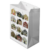 Realtor Kerstfeestdag Medium Cadeauzakje (Achterkant Gekanteld)