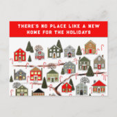 Realtor-kerstfeestkaarten Briefkaart (Voorkant)