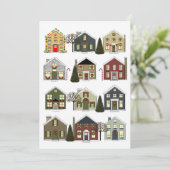 Realtor-kerstfeestkaarten Feestdagenkaart (Staand voorkant)