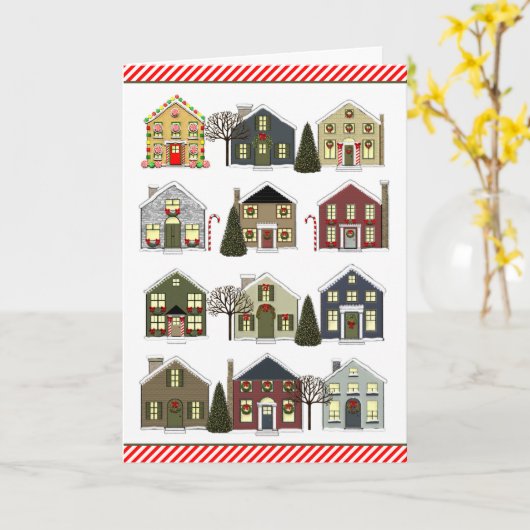 Realtor-kerstfeestkaarten Kaart (Gele Bloem)