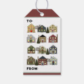 Realtor Kerstmis Cadeaulabel (Voorkant)