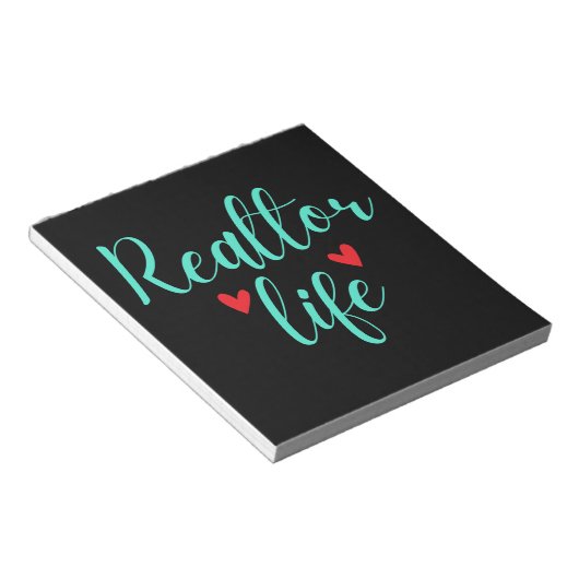 Realtor Life Notitieblok (Schuin)