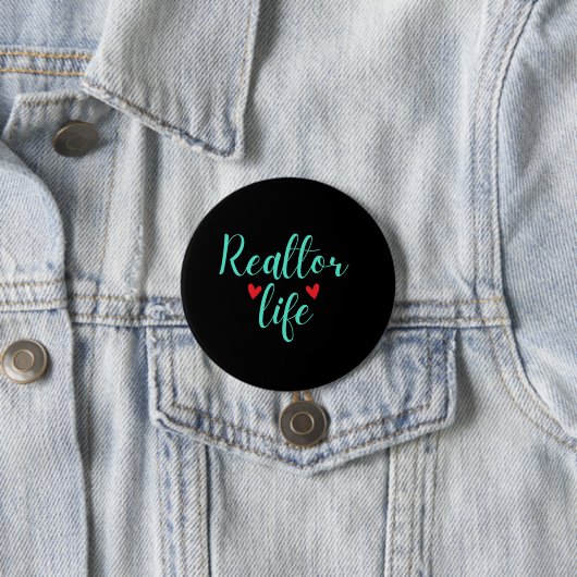 Realtor Life Ronde Button 7,6 Cm (In situ)