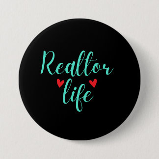 Realtor Life Ronde Button 7,6 Cm