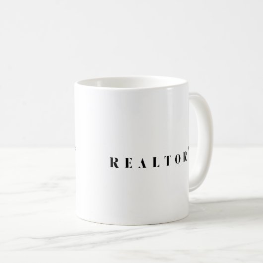 Realtor Logo Koffiemok (Voorkant rechts)