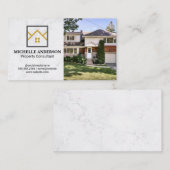 Realtor Logo | woonhuis Visitekaartje (Voorkant / Achterkant)