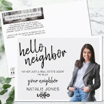 Realtor Mailer Real Estate Marketing Logo Farming Briefkaart<br><div class="desc">Hallo Briefkaart De Realtor Mailer Real Estate Marketing Farming is een krachtige tool die ontworpen is om uw vastgoedmarketinginspanningen te verhogen en sterke connecties binnen uw gemeenschap te bevorderen. Dit prachtig vervaardigde vastgoed briefkaart is een perfecte mix van professionele esthetiek en persoonlijke touch, ideaal voor het maken van een onvergetelijke...</div>