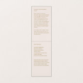 Realtor Makelaar Gouden Sleutel QR Blush Roze Visitekaartje (Binnenkant ongevouwen)