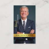 Realtor Makelaar Professionele QR Code Visitekaartje (Voorkant)