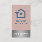 Realtor Metallic Trim | Thuisreparaties Visitekaartje (Voorkant)