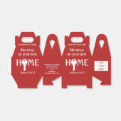 Realtor naar client — NIEUW THUIS-afsluitend cadea Bedankdoosjes (Uitgevouwen)