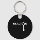 Realtor New Agent Real Estate License Trainee Funn Sleutelhanger (Voorkant)